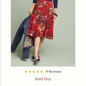 NWT Anthropologie sweater skirt , size XS